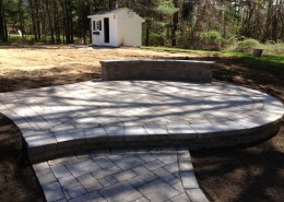 Techo-Bloc Patio and Wall